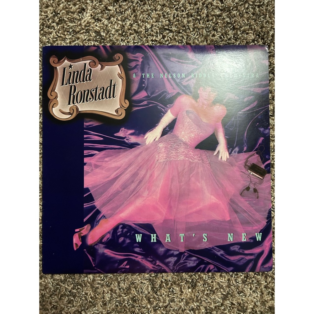 Linda Ronstadt What's New Vinyl LP 1983 Asylum 60260 Nelson Riddle Orchestra